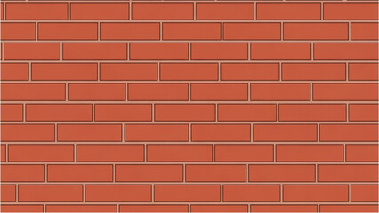 Seamless red brick wall texture background for architectural designs and building materials, perfect for construction projects and rustic backdrops