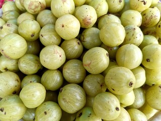 amla Natural Fruit Close-Up