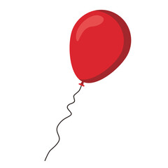 red balloons for decoration