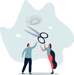 Reduce anxiety or stress, psychotherapy to cure mental health problem or depression, relaxation or relief to cure overworked concept.life and employment of people.