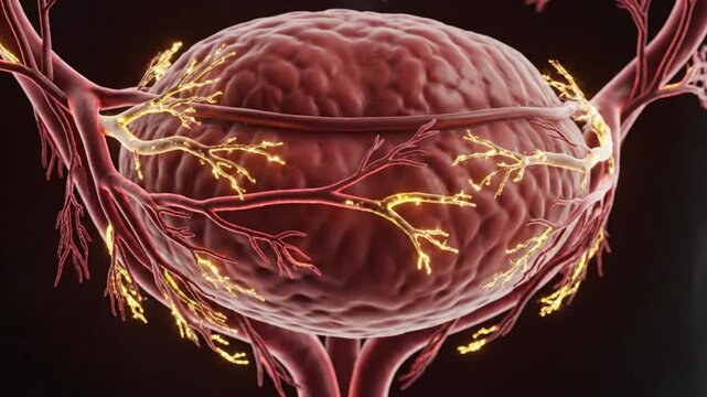 Detailed 3D Animation of the Human Bladder Anatomy and Function.