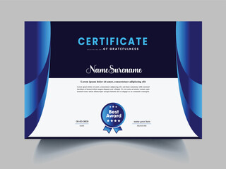 certificate design template