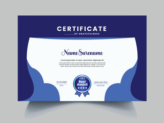 certificate design template