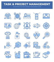 25 Task & Project Management Icons. Streamline Your Workflow