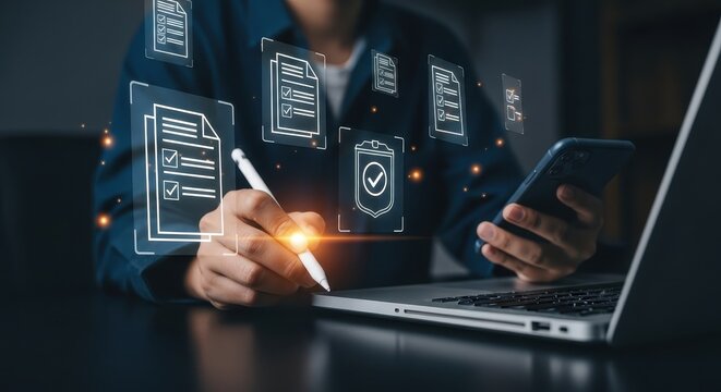 Streamlining digital processes with secure electronic signatures and verified online documentation, enhancing efficiency and data integrity for modern business operations