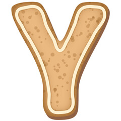 Gingerbread  alphabet 