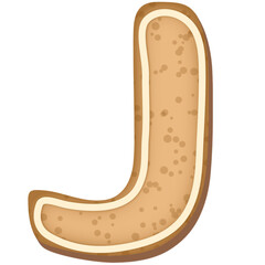 Gingerbread  alphabet 