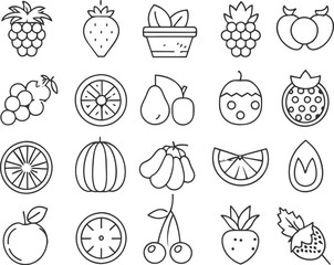 uit icons collection black and white