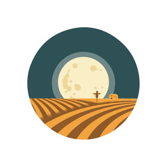 vector illustration of a set of food