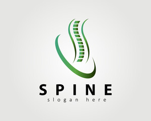 spine logo vector illustration general concept for illustration business company