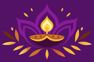 Vector illustration of an abstract burning fire flame icon symbol design