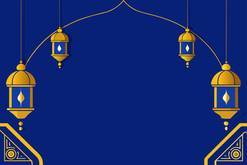 Vector illustration of a blue sky crane lifting a vintage industrial lamp over an abstract concrete construction site with flying birds