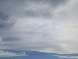 Serene cloudy sky with soft light and calming mood evoking peace and tranquility, perfect for backgrounds, inspirational content, and atmospheric visuals