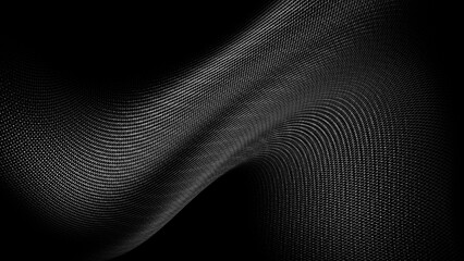 Carbon fiber or fine mesh in black, gray, and white gradients with sophisticated and premium aura 