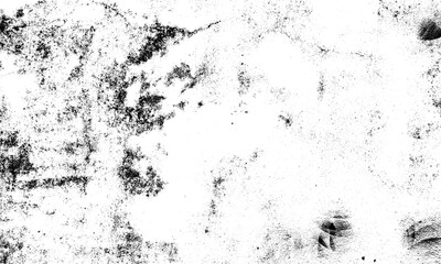 High contrast monochrome abstract grunge texture overlay background pattern for design element use