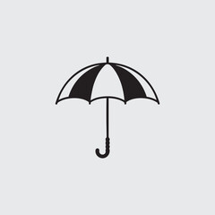 black umbrella icon