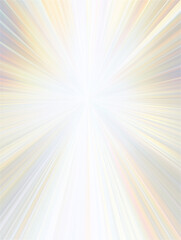 Obraz premium ホワイトとゴールドベージュのサンバースト