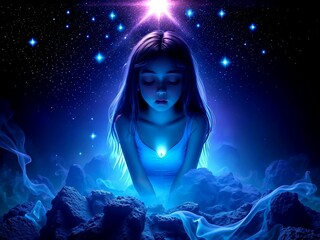 woman in the night club