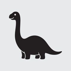 new stylish dinosaur art vector
