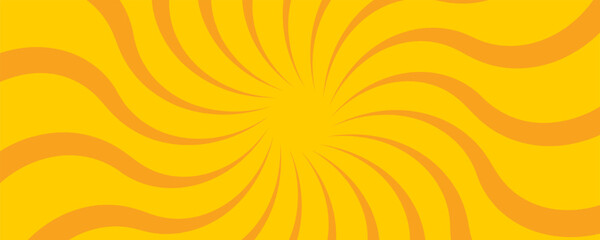 Pop art yellow comic book cartoon magazine cover. Cartoon cute retro Strip pattern mock up. Vector halftone illustration, comic. eps10