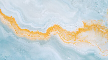 青と金が織りなす優雅なマーブルテクスチャ