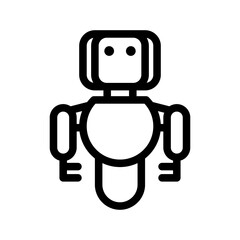 Robot From Artificial Intelligence Icon Set