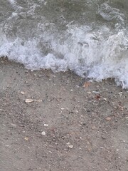 waves on the beach