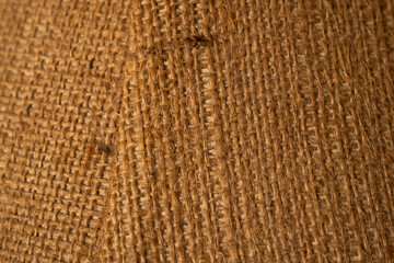 Burlap Texture Background. Texture of natural burlap fabric	
