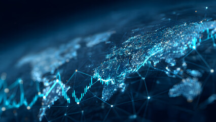 Business and economic growth on global business network