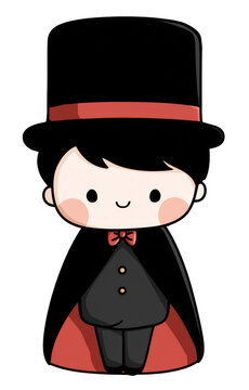 boy with hat