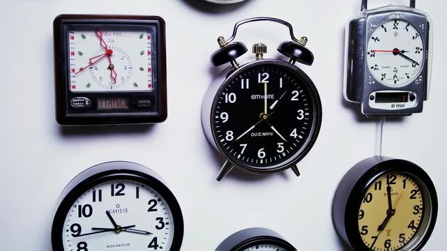 A Collection of Clocks - A Study in Timekeeping.