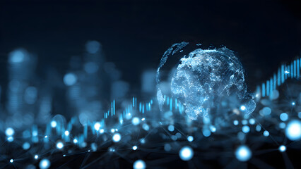 Business and economic growth on global business network