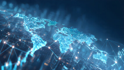 Business and economic growth on global business network