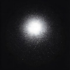 Grainy minimalistic black background texture with abstract noise pattern creating a dynamic visual depth effect