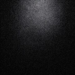Grainy minimalistic black background texture with abstract noise pattern creating a dynamic visual depth effect