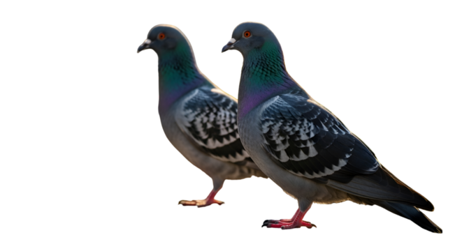 “Coupled Wings: Pigeon Pair in Profile”
“Twin Feathers: A Quiet Coexistence”
“Duo on the Ground: Gentle Pigeons”
“Evening Buddies: Two Pigeons Side by Side”