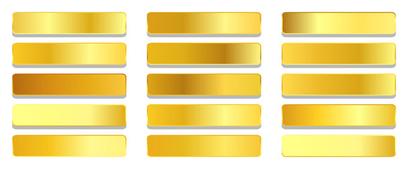 Vector gold foil texture background. Abstract gradient bright and shiny light reflection rough texture surface. Vector illustration for background, backdrop, web, wallpaper, print and design artwork.