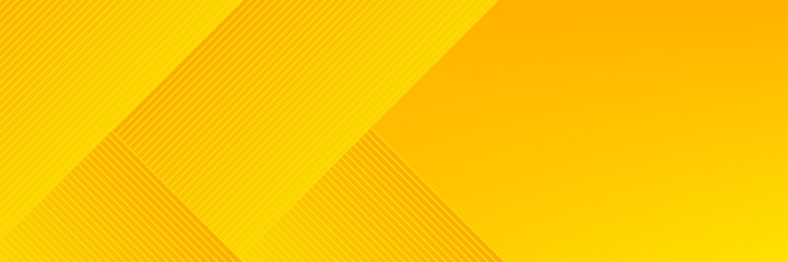 Abstract yellow square shape with futuristic concept background