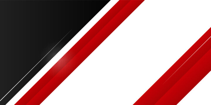 Red white abstract background overlap layer on bright space with diagonal lines effect decoration. Modern graphic design element cutout style concept for web banner, flyer, card, or brochure cover