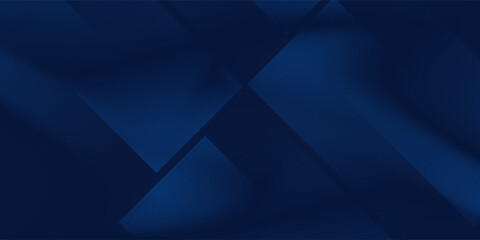 Black dark navy blue silver abstract pattern background. Geometric shape. Line triangle angle fold polygon diamond 3D simple abstract modern