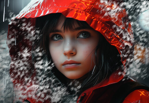 Red And Blue Dramatic Dispersion Photo Effect