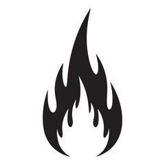 Fire icon vector