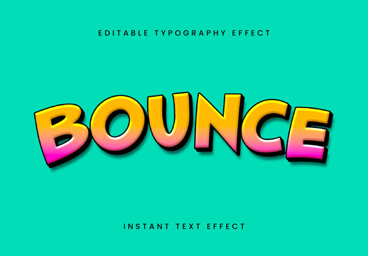 Playful Cartoon Text Effect