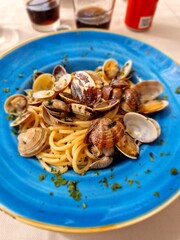 spaghetti con le vongole
