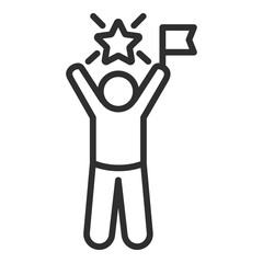 Success Icon Single Vector Collection 