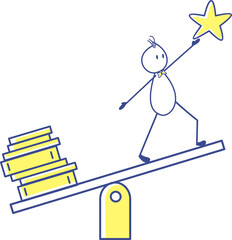 Stickman Activity Illustration