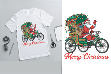 Merry Christmas T-shirt Design