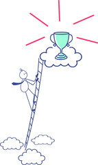 Stickman Activity Illustration