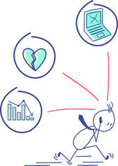 Stickman Activity Illustration