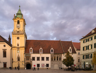 Obraz premium Old Town Hall of Bratislava, Slovakia